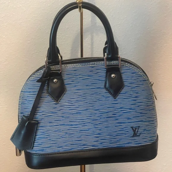 Louis Vuitton Epi Denim Alma BB Satchel - Picture 1 of 10